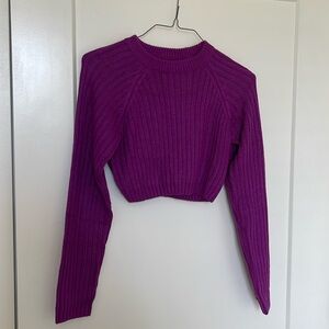 Cropped sweater